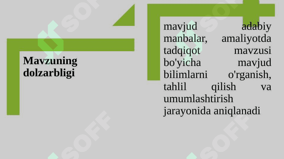 TADQIQOT MUAMMOSINI ANIQLASH 5