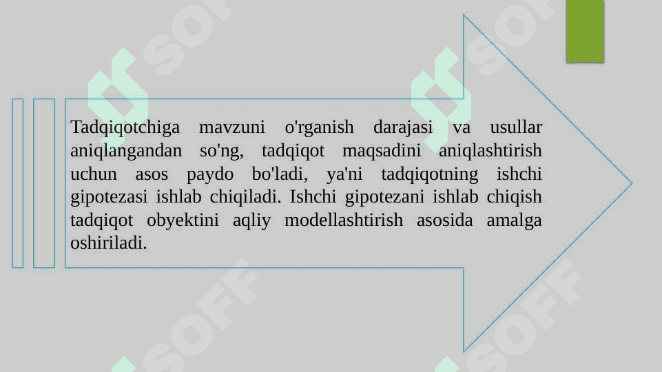 TADQIQOT MUAMMOSINI ANIQLASH 8