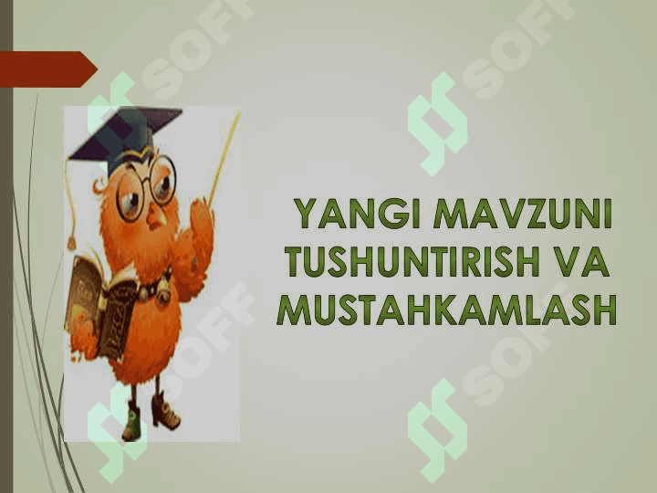 Tinglash va gapirish malakasini oshirish 7