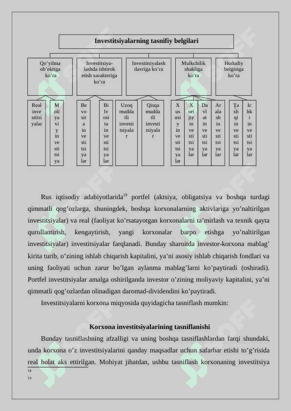Fanning maqsadlari va diversifikasiyalanishi 8