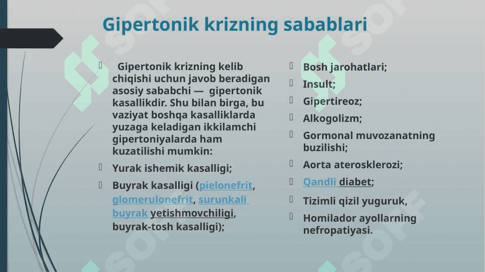GIPERTONIK KRIZNI DAVOLASH 5