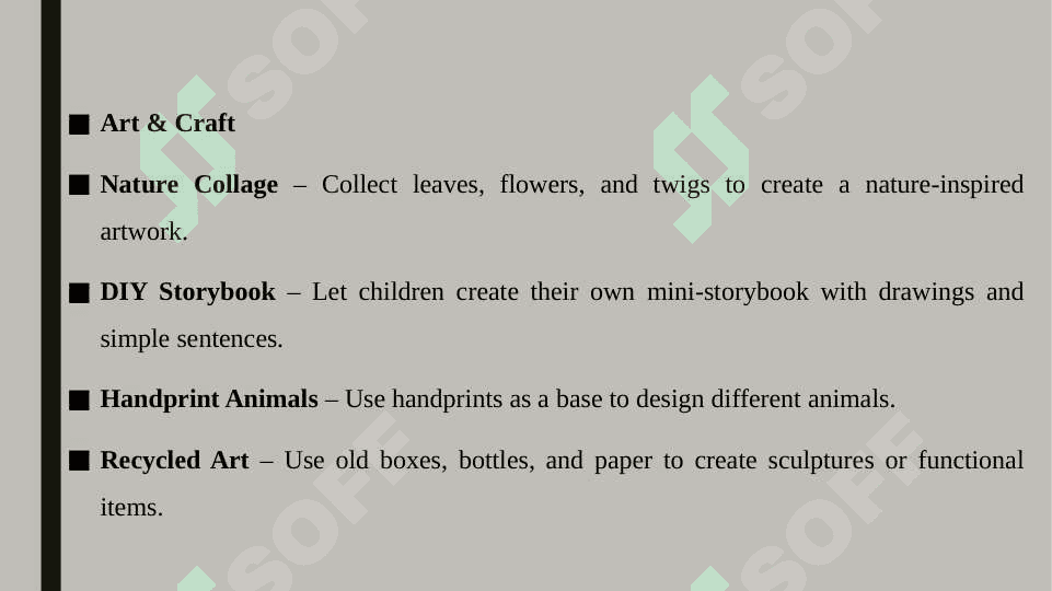 Creative tasks for children 3