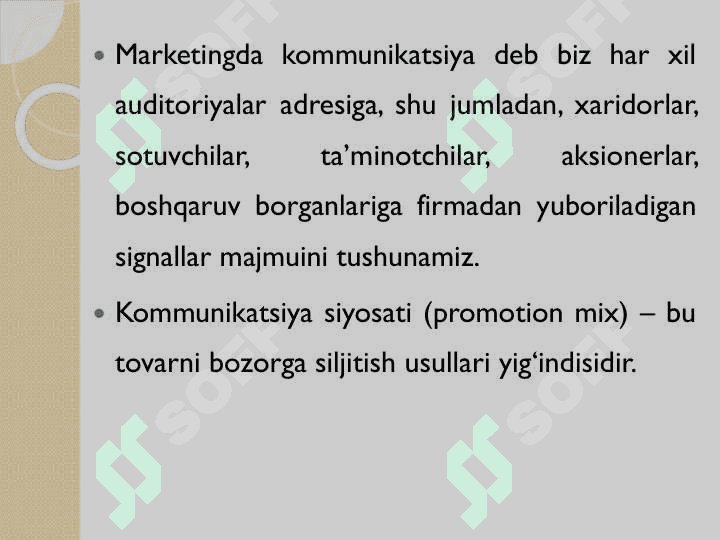 Kommunikatsiya siyosati 2