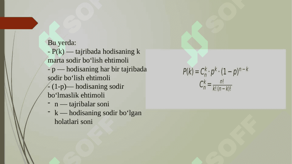 EHTIMOLLAR NAZARIYASI 7