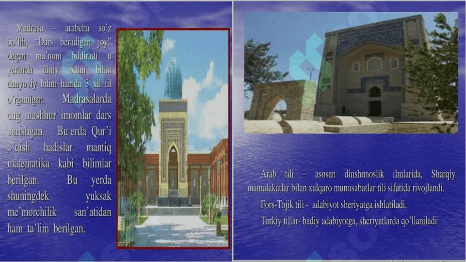 Sharqda uyg`onish davri madaniyati 7