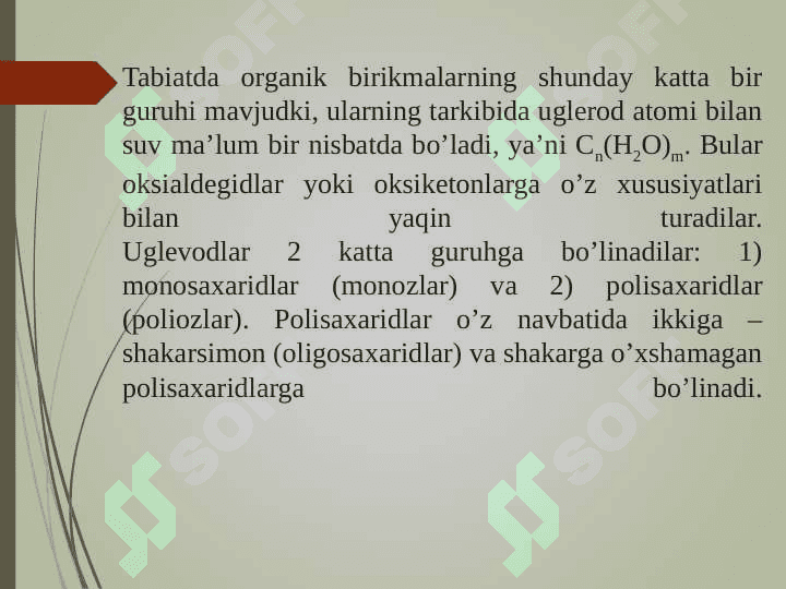 Uglevodlar 2