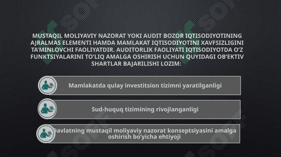 Auditorlik riski va uni baholash modellari 2