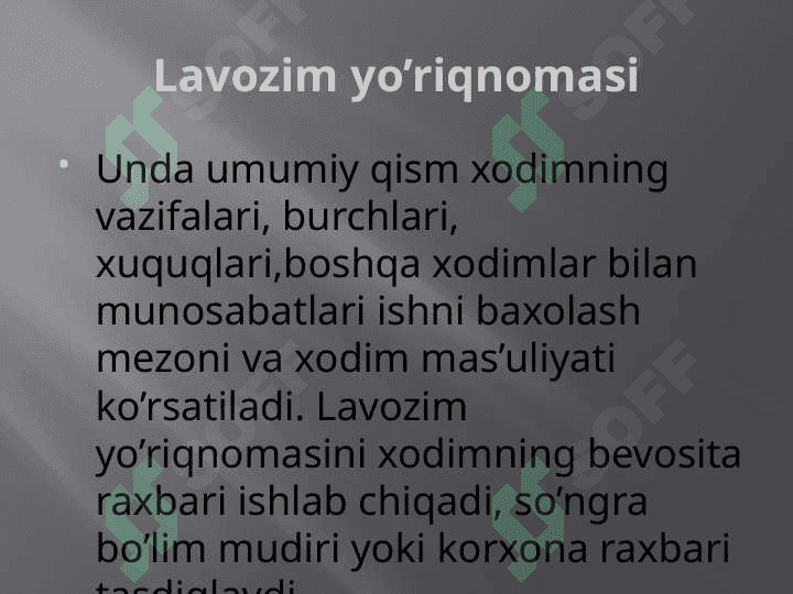Tashkiliy hujjatlar turlari 6