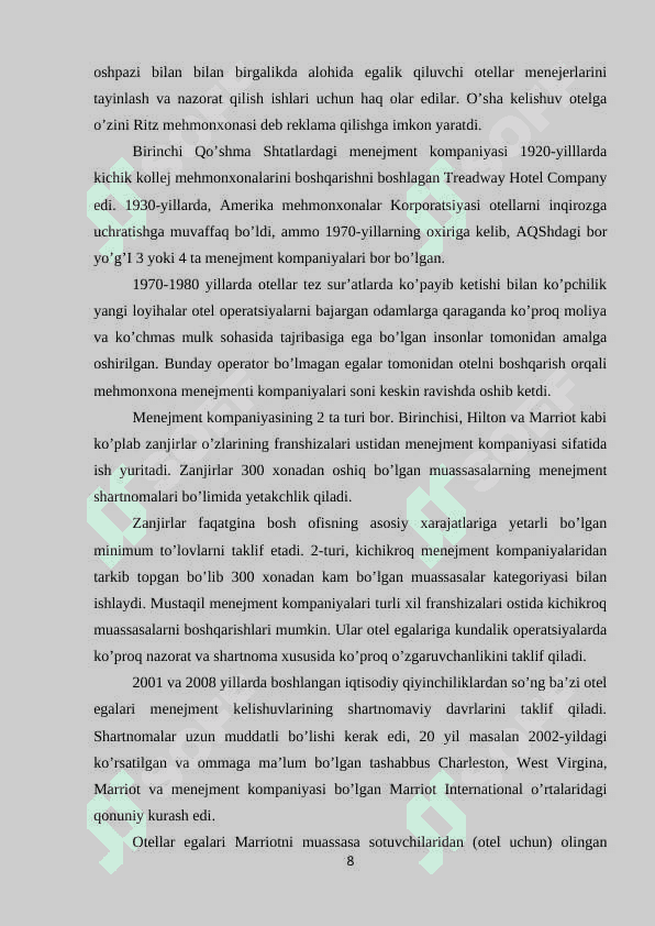 Turizmda transport xizmatlari 8