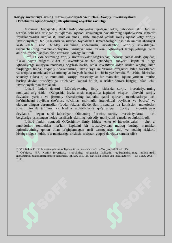 Xorijiy investerlarga berilgan imtiyozlar 2