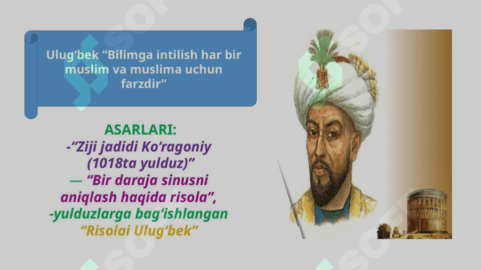 XVII asrdan XIX asrning yarmigacha tarbiya, maktab va pedagogik fikrlar rivoji. 7