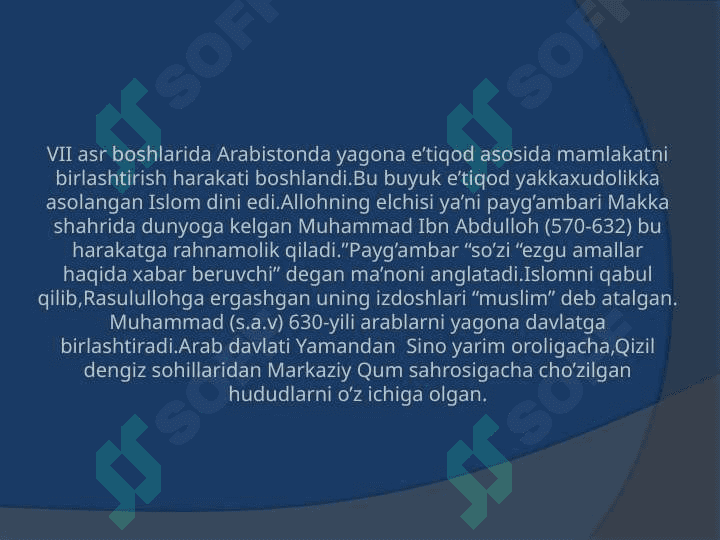 Islom ta'limoti asoslari 6