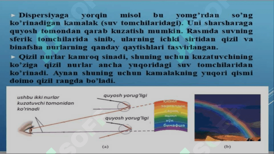 Yorug’lik DisPersiyasi 5