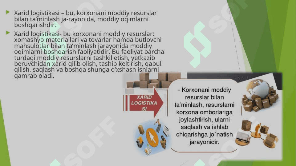 Xarid qilish logistikasi 3