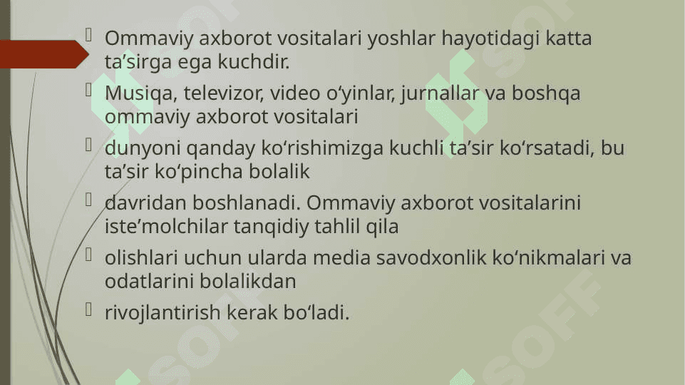 media va mediya savodxonlik 8