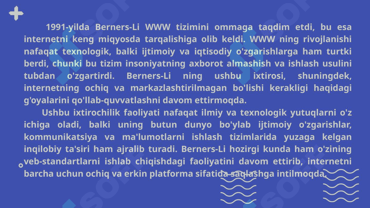 WoRLD WIDE WEB   IXTIROCHISI - TIMOTI JON BERNERS-LI 3