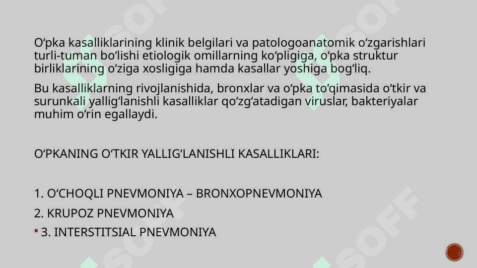 Oʻpka kasallilari patanatomiya 3