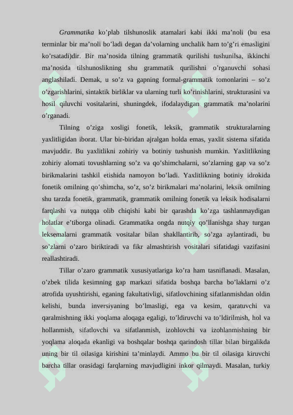 Morfemika Morfema va uning xususiyatlari 2