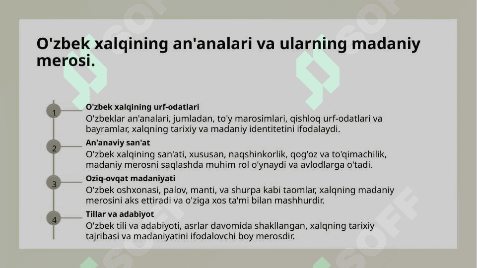 "O'zbek xalqi etnogenezi va uning taqdimot" 7
