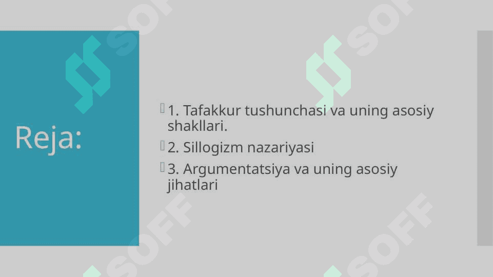 Tafakkur va uning asosiy shakllari 2