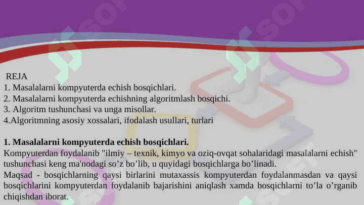 Algoritmlash va dasturlash asoslari 2