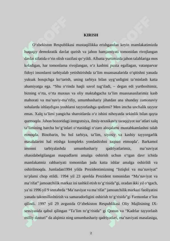 Maktabgacha ta’lim tashkilotlarida predmetli rasm chizishga o‘rgatish orqali bolalar ijodkorligini rivojlantirish 2