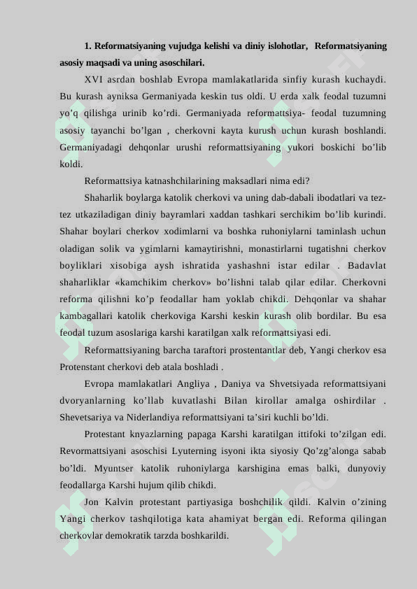 REFORMATSIYA VA UNGA QARSHI KURASH. 4
