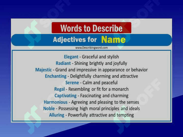 Naming and Describing 2