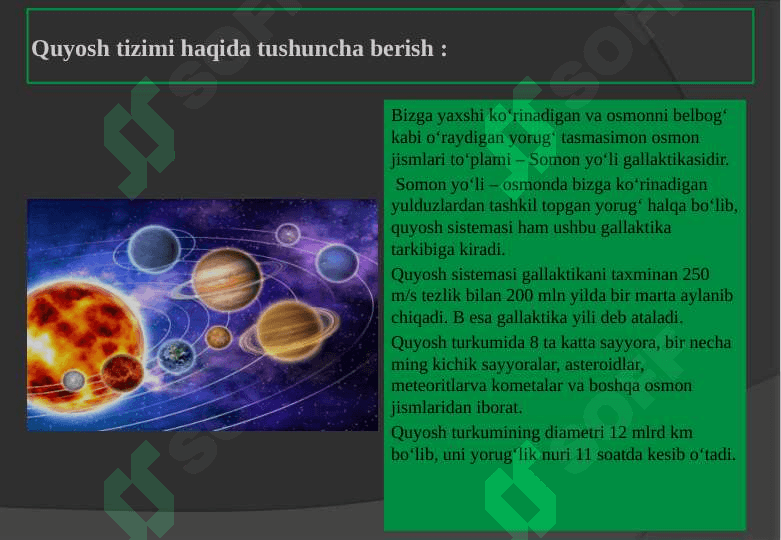 Quyosh tizimi 4