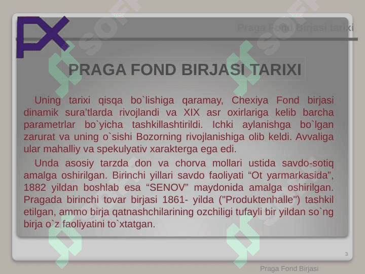 PRAGA FOND BIRJASI 3