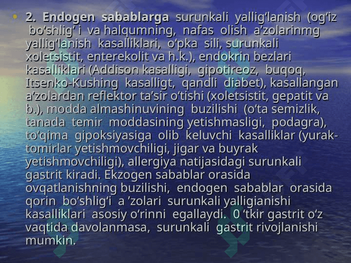Hazm a'zolari kasaliklari 4