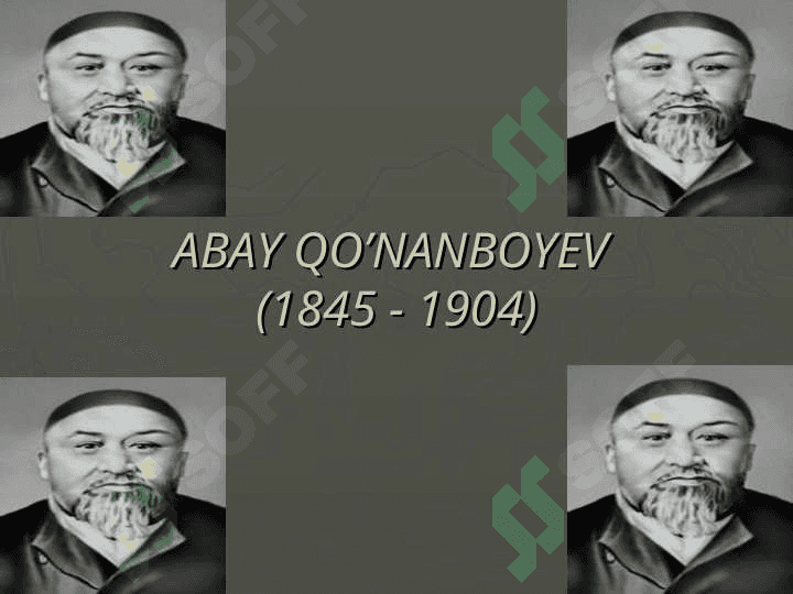 Abay hayoti va ijodi 4