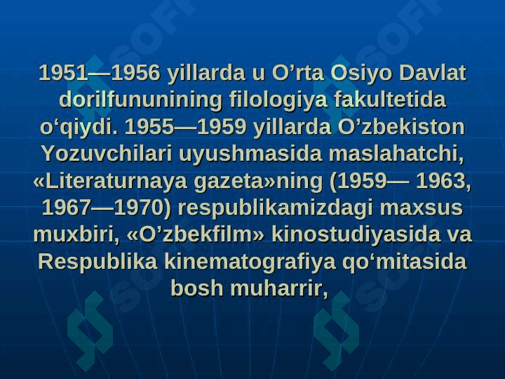 Odil Yoqubov hayoti va ijodi 5