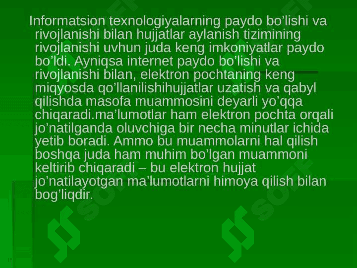 Elektron raqamli imzo va undan foydalanish 6