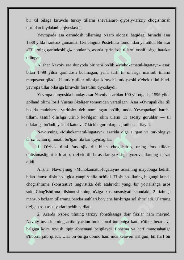 Alisher Navoiy va chog'ishtirma tilshunoslik 3