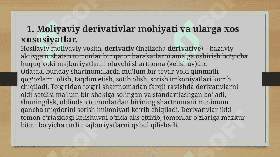 Xalqaro valyuta munosabatlari 3