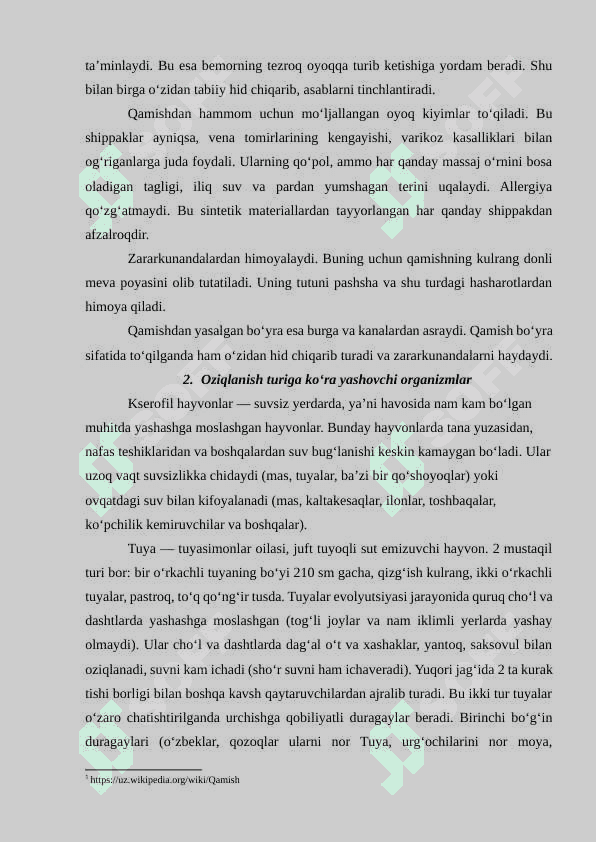 Organizmlarning ekologik guruhlari 6