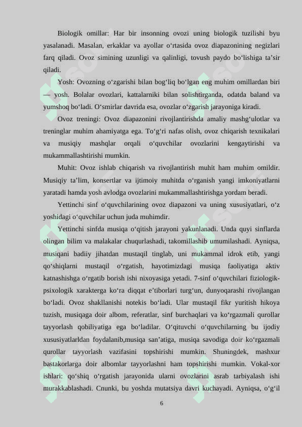 7-sinf o‘quvchilarining ovoz diapazonilari ustida ishlash 6