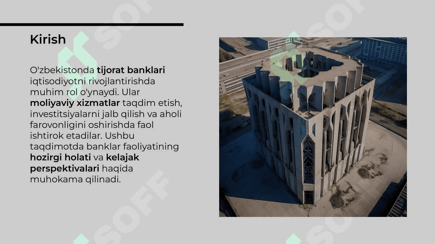 O'zbekistonda tijorat banklarning faoliyati 2