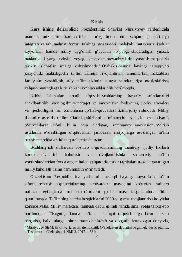 O'qitishda pedagogik hamkorlik 2