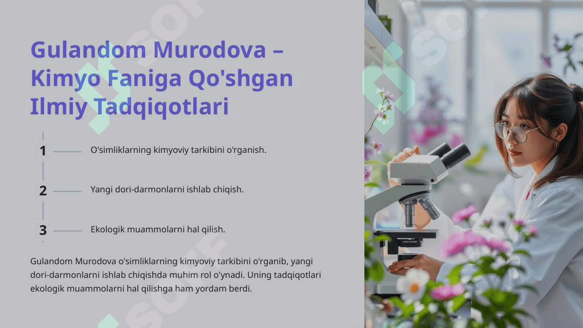 Kimyo Faniga Hissa Qo'shgan O'zbekistonlik Olimlar 4