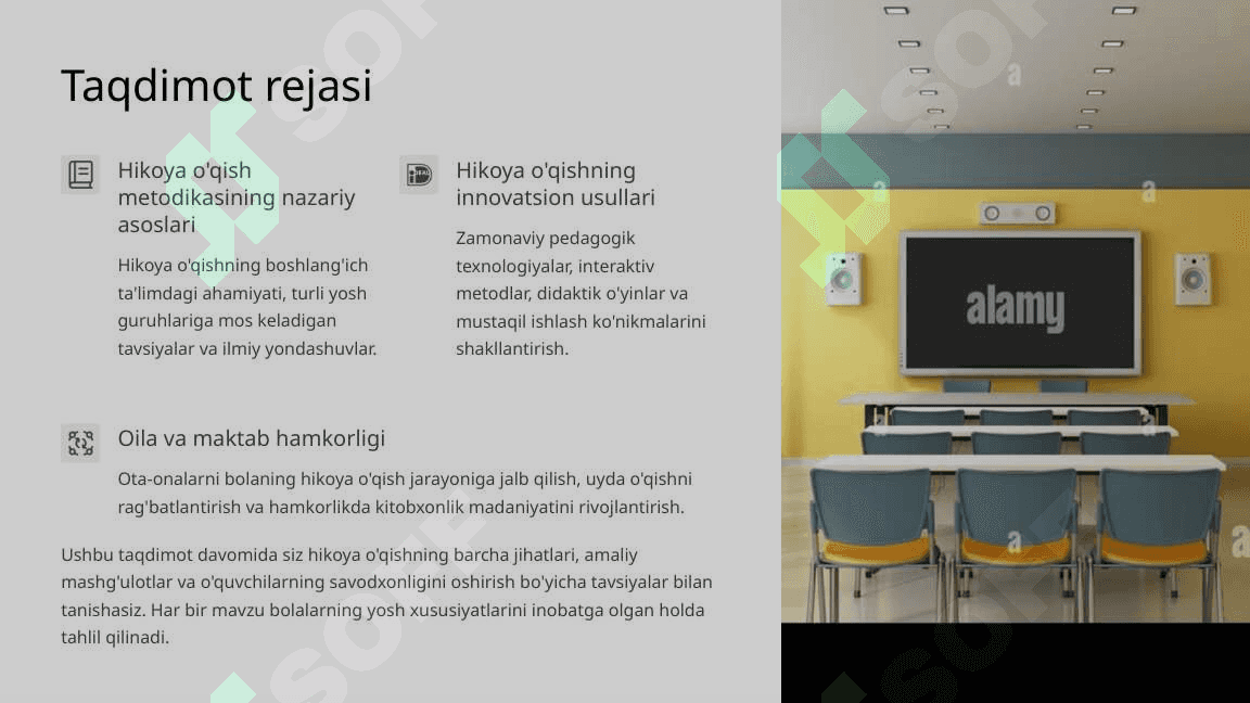 Hikoyani o'qish metodikasi 2