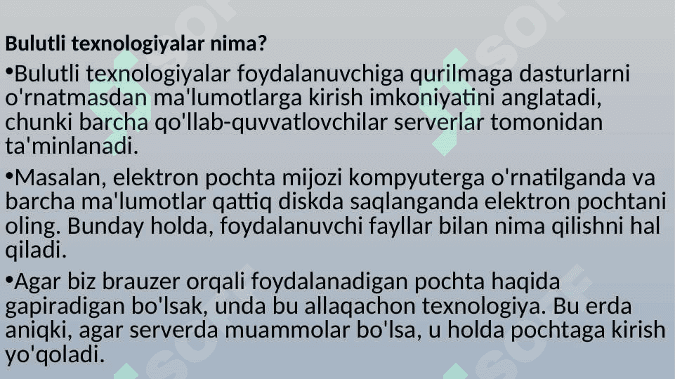 Bulutli texnologiyalar 3