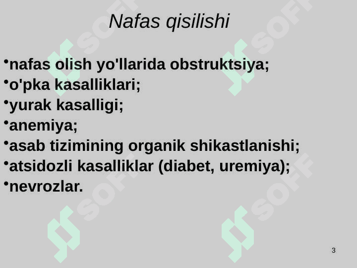 Bronxo-obstruktiv sindromning differentsial diagnostikasi 3