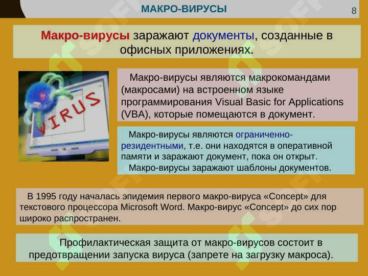 ЗАЩИТА ОТ КОМПЬЮТЕРНЫХ ВИРУСОВ 7