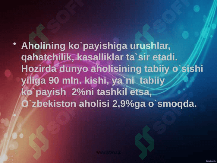 DEMOGRAFIYA VA EKOLOGIYA 8