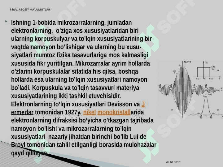 Kvаnt mехаnikаsida stаtistik taqsimotlar 3