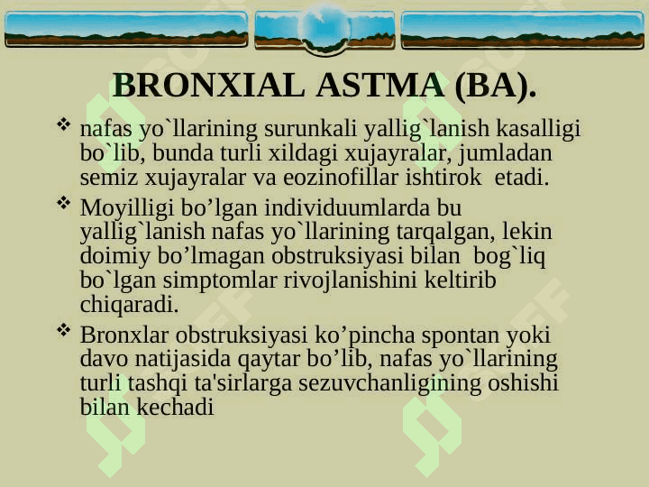 Bronxial astma 2