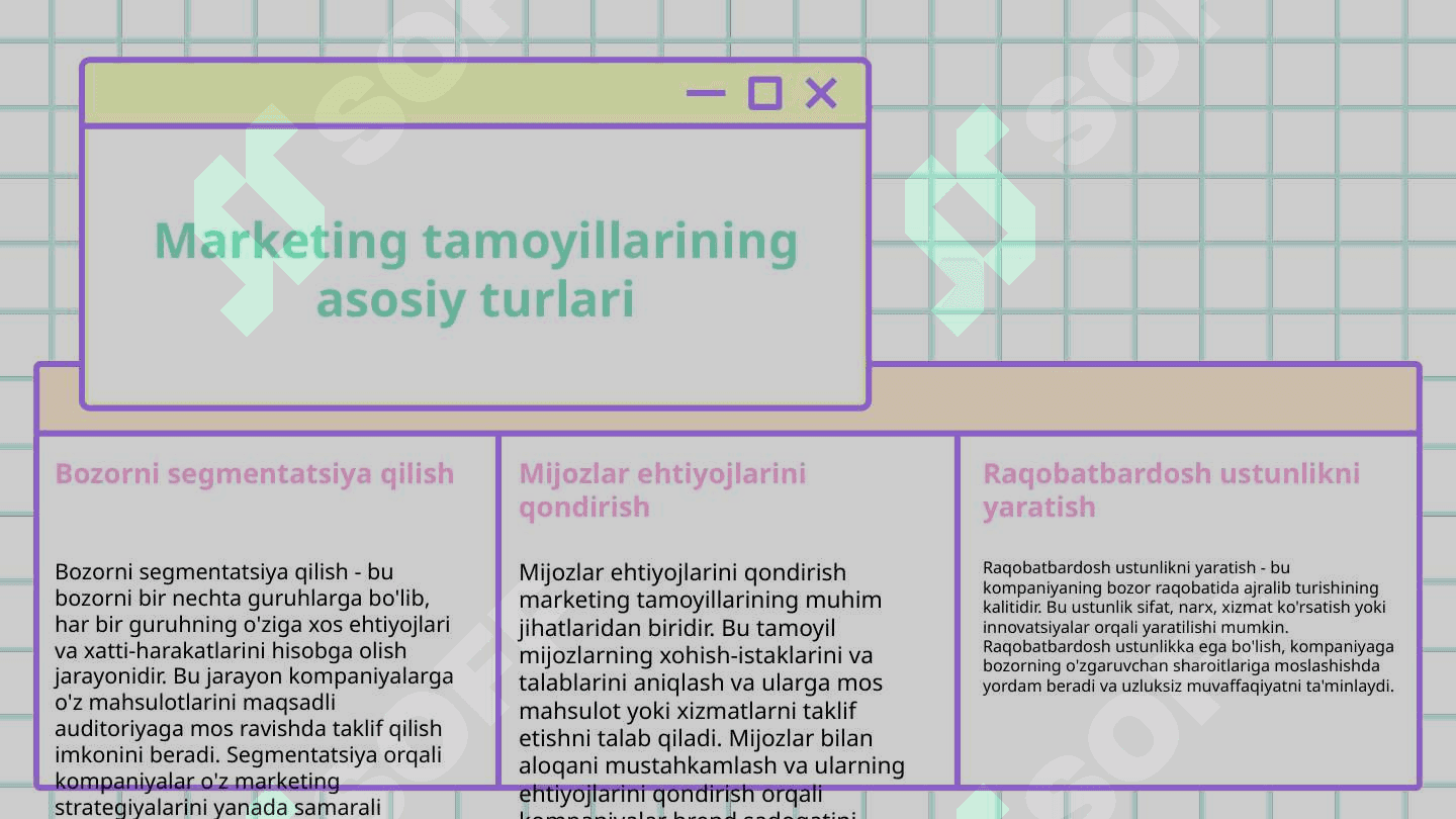 Marketing tamoyillari 4