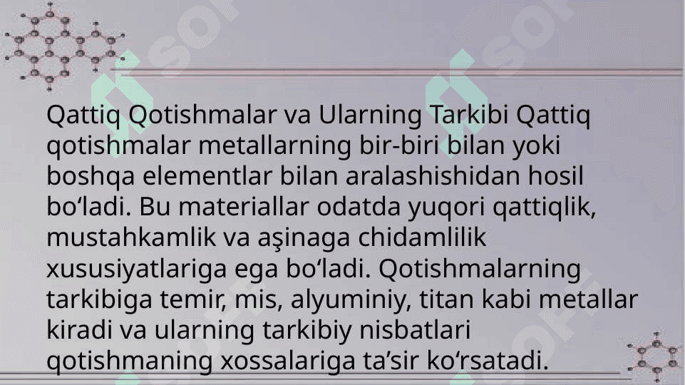 Qattiq qotishmalar 4